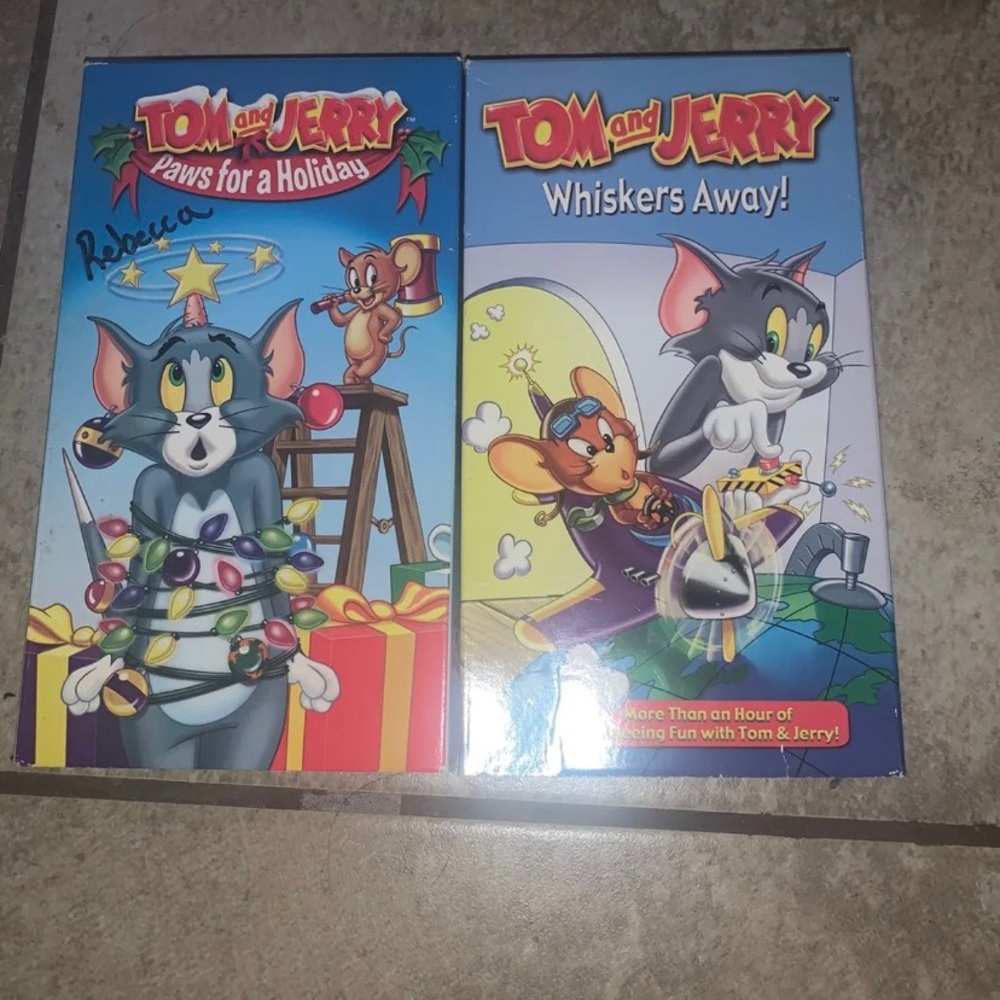 Tom and Jerry VHS set